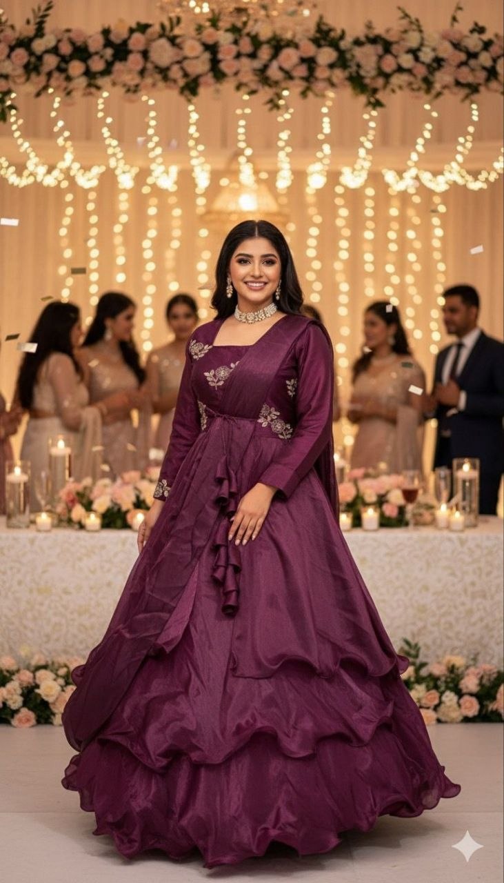 Beautifull Designer Wear 3 in 1 Lehenga