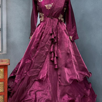 Beautifull Designer Wear 3 in 1 Lehenga