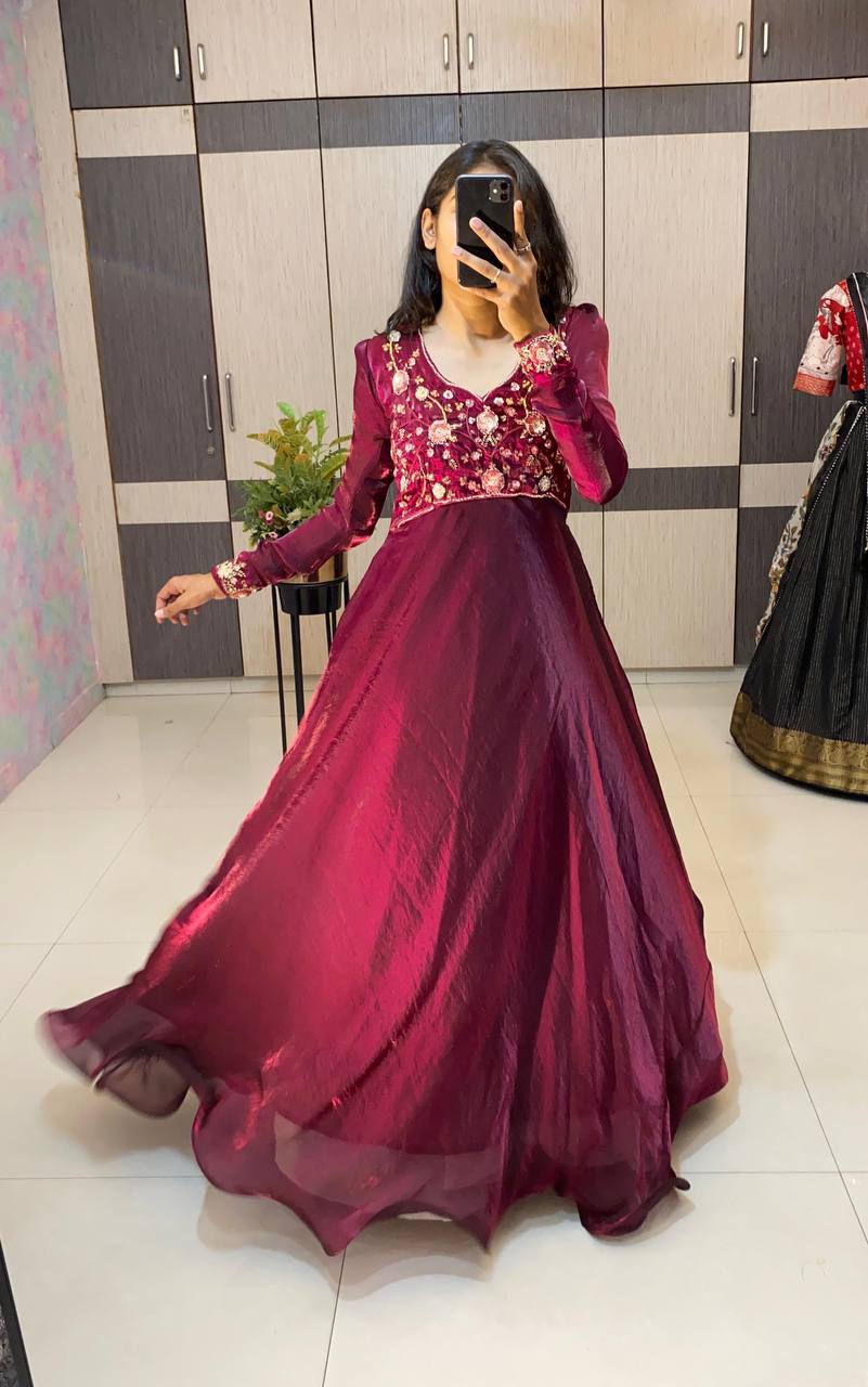 Premium party wear gown