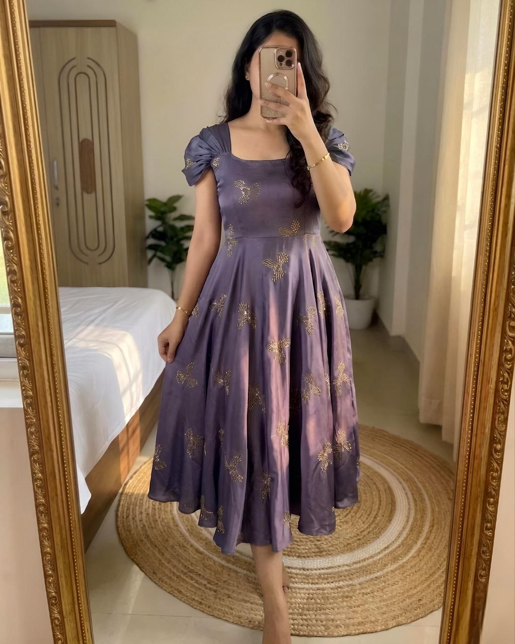Premium rangoli silk Maxi Gown Collection