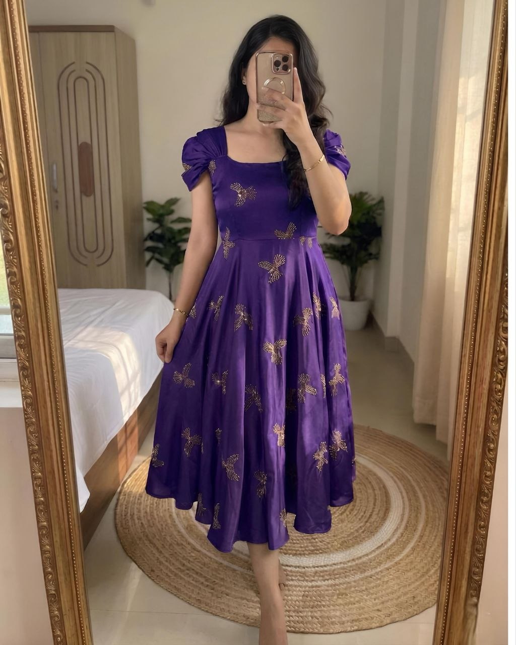 Premium rangoli silk Maxi Gown Collection
