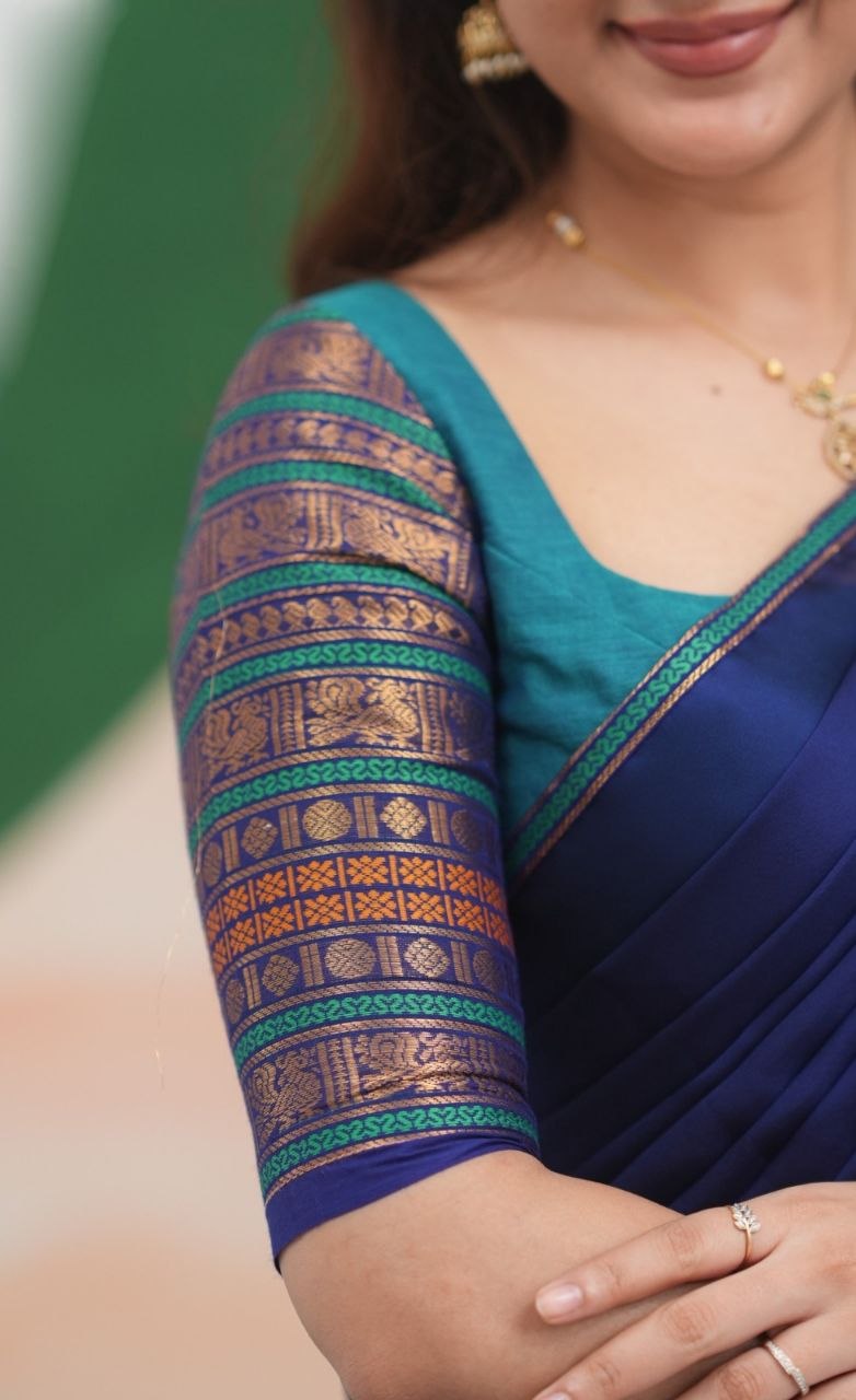 South India Special Semi Stitched Kanjivaram Half Saree