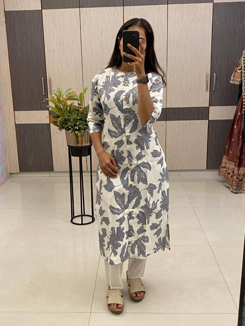 Daily Floral Co-Ord Set Cotton Fabric