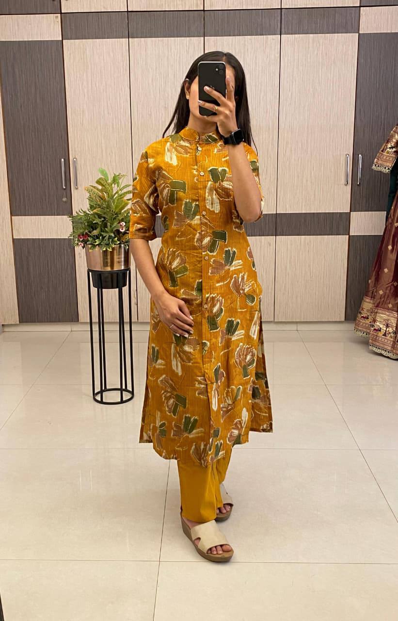 Daily Floral Co-Ord Set Cotton Fabric