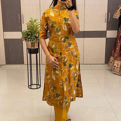Daily Floral Co-Ord Set Cotton Fabric
