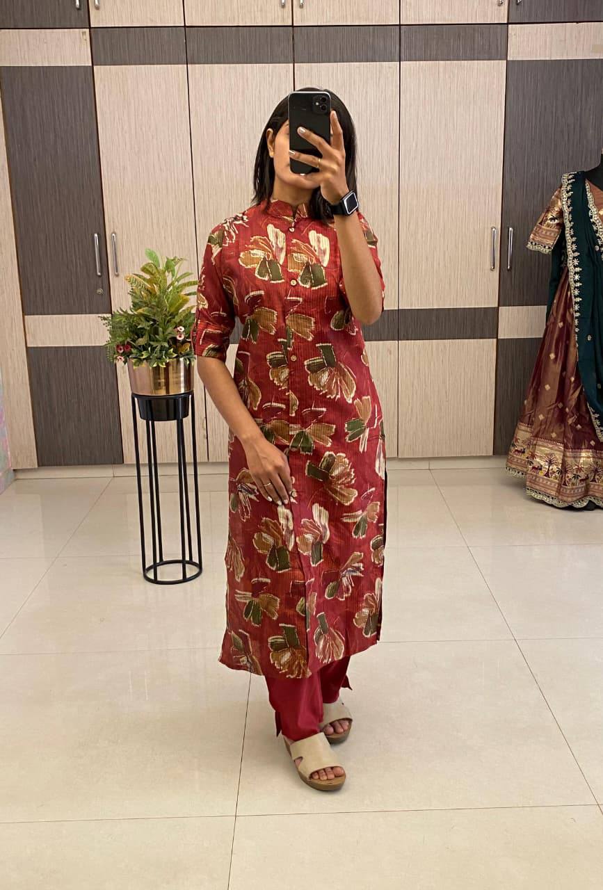 Daily Floral Co-Ord Set Cotton Fabric