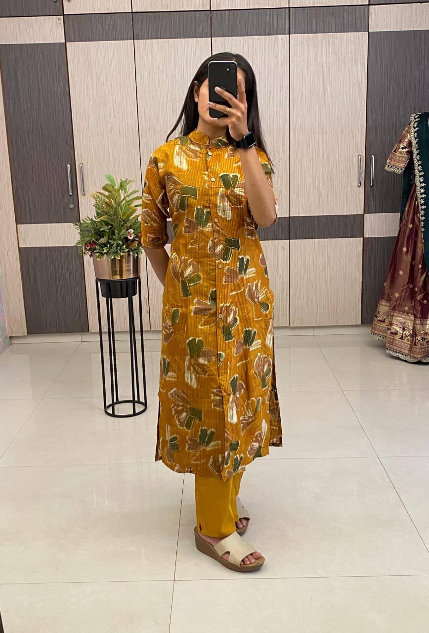 Daily Floral Co-Ord Set Cotton Fabric