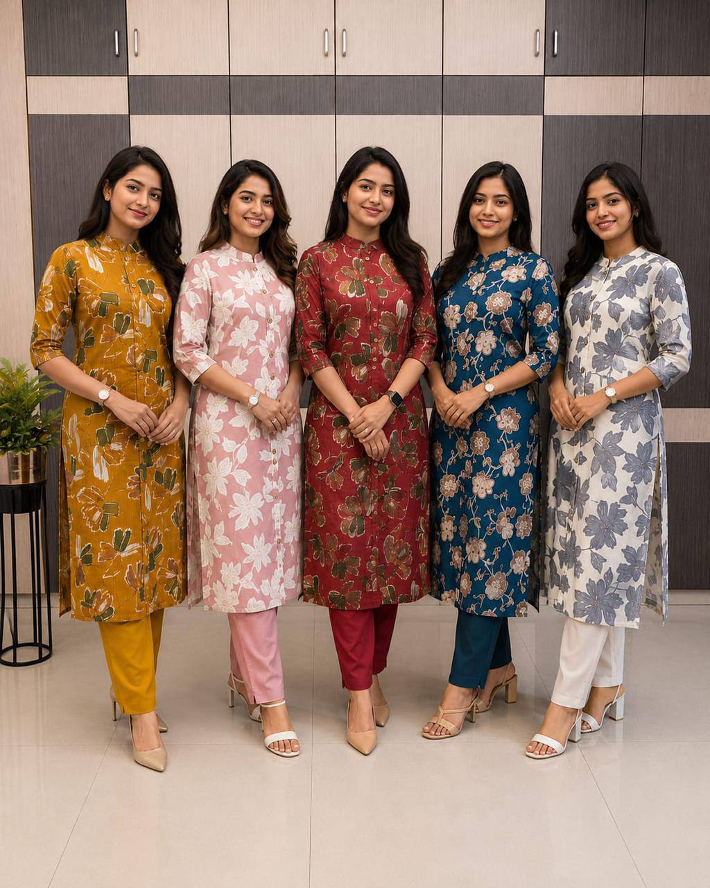 Daily Floral Co-Ord Set Cotton Fabric