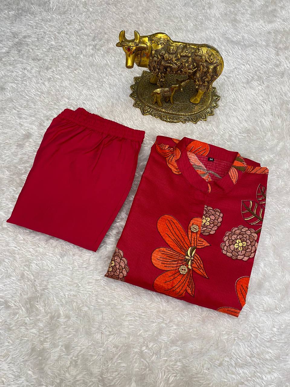 Summer Special  Floral Co-Ord Set Cotton Fabric