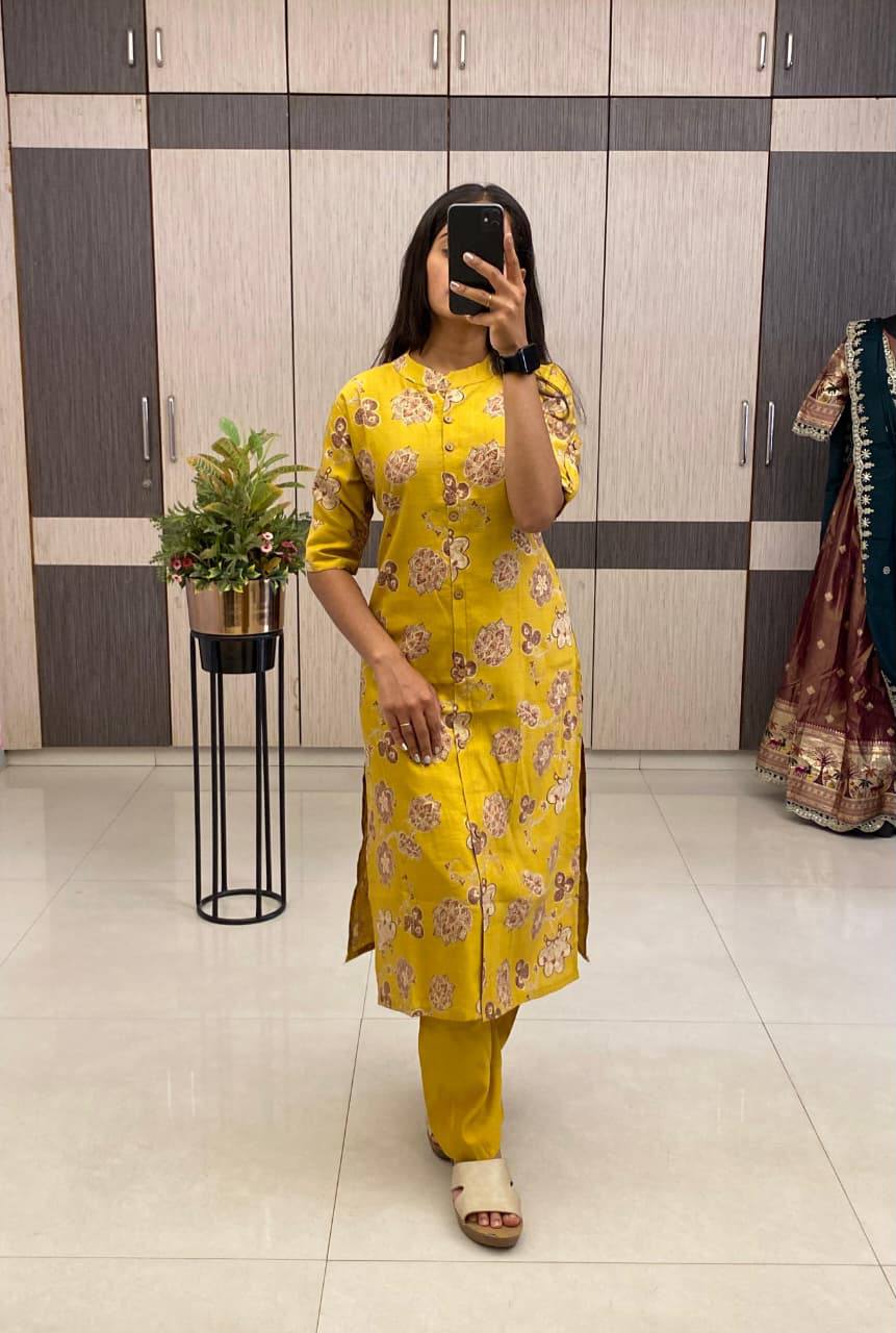 Summer Special  Floral Co-Ord Set Cotton Fabric