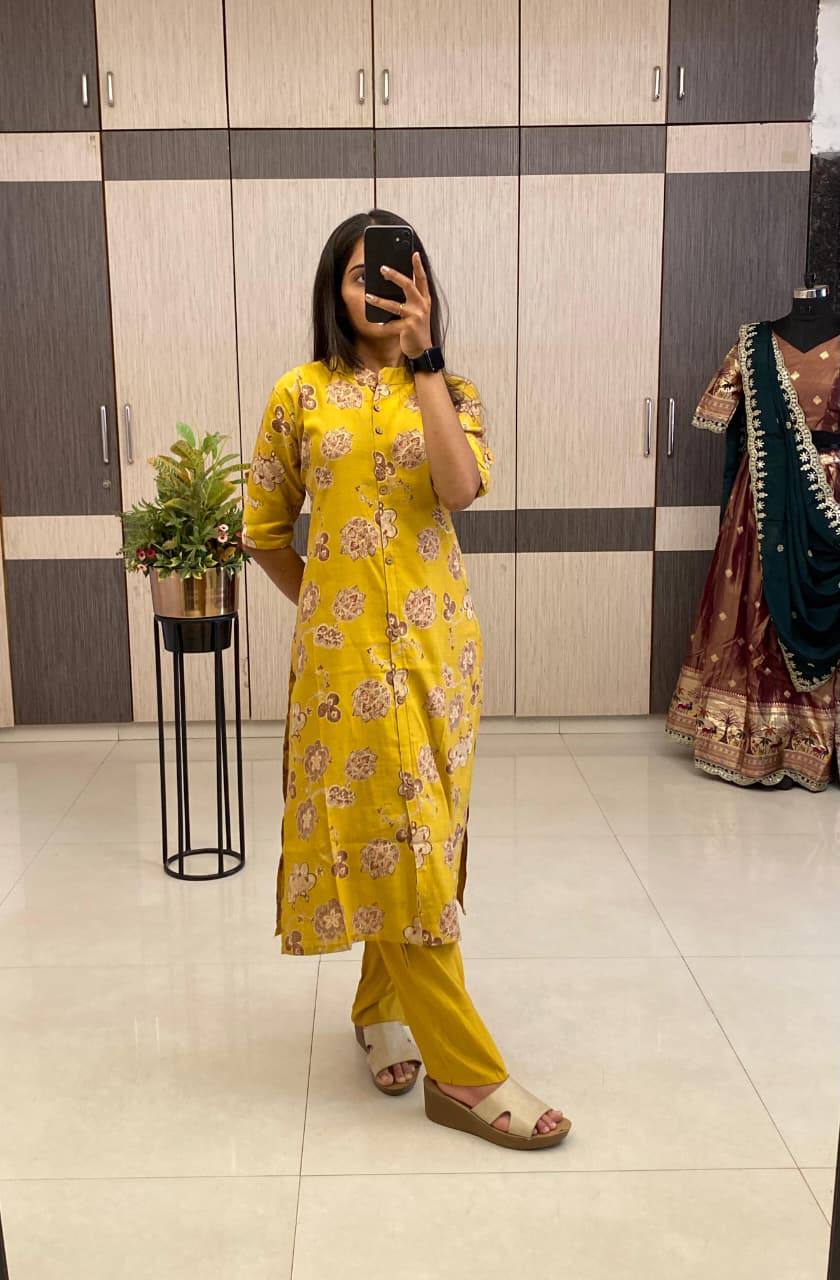 Summer Special  Floral Co-Ord Set Cotton Fabric