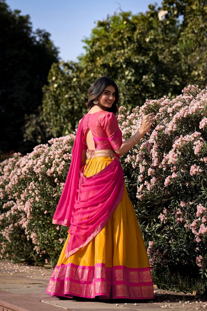Premium Quality Kanchipuram Hal Sarees