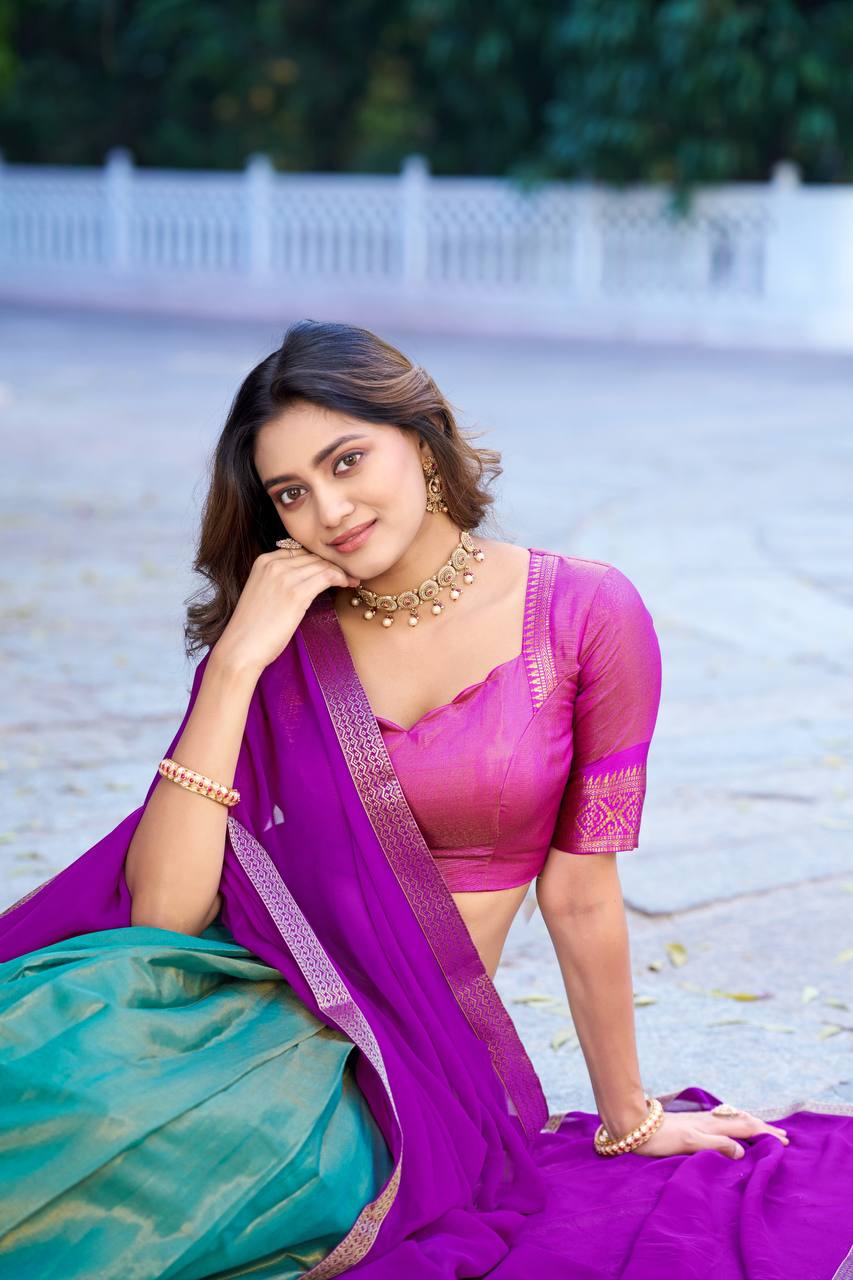 Premium Quality Kanchipuram Hal Sarees