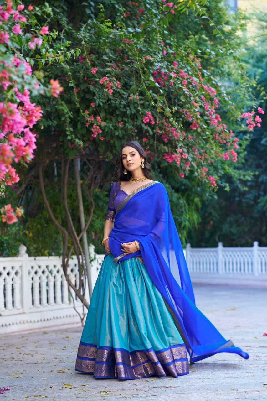 Premium Quality Kanchipuram Hal Sarees