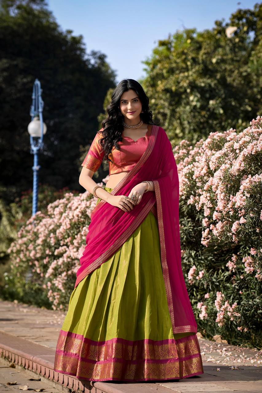 Premium Quality Kanchipuram Hal Sarees