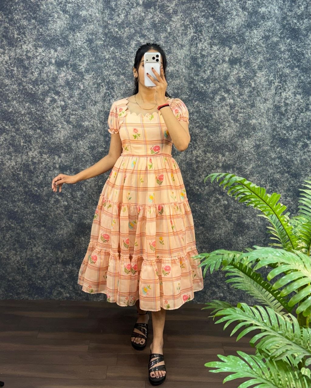 Summer Special Pure Soft Mal Chanderi Maxi Gown