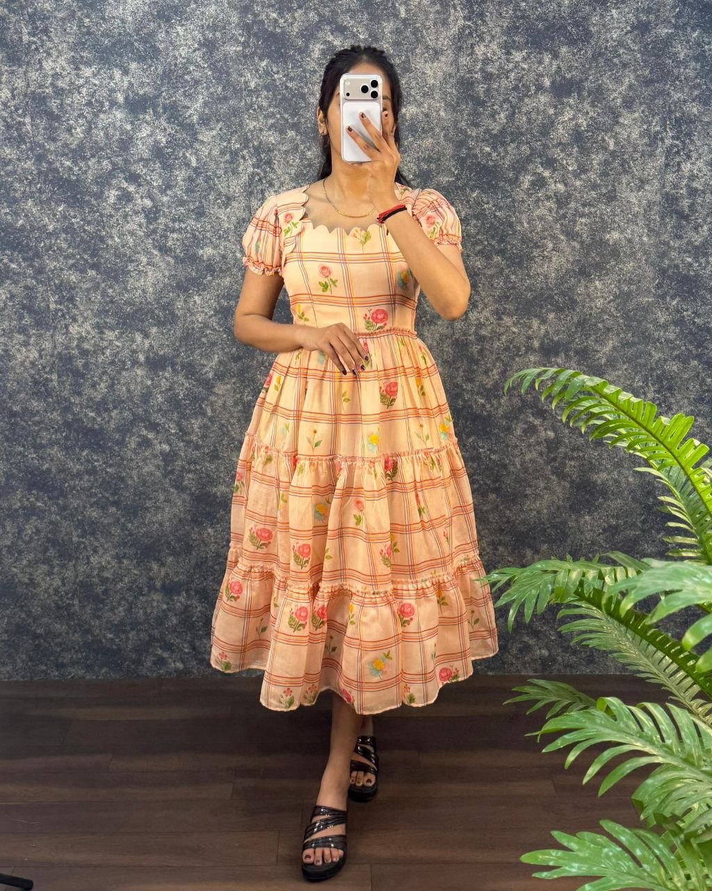 Summer Special Pure Soft Mal Chanderi Maxi Gown