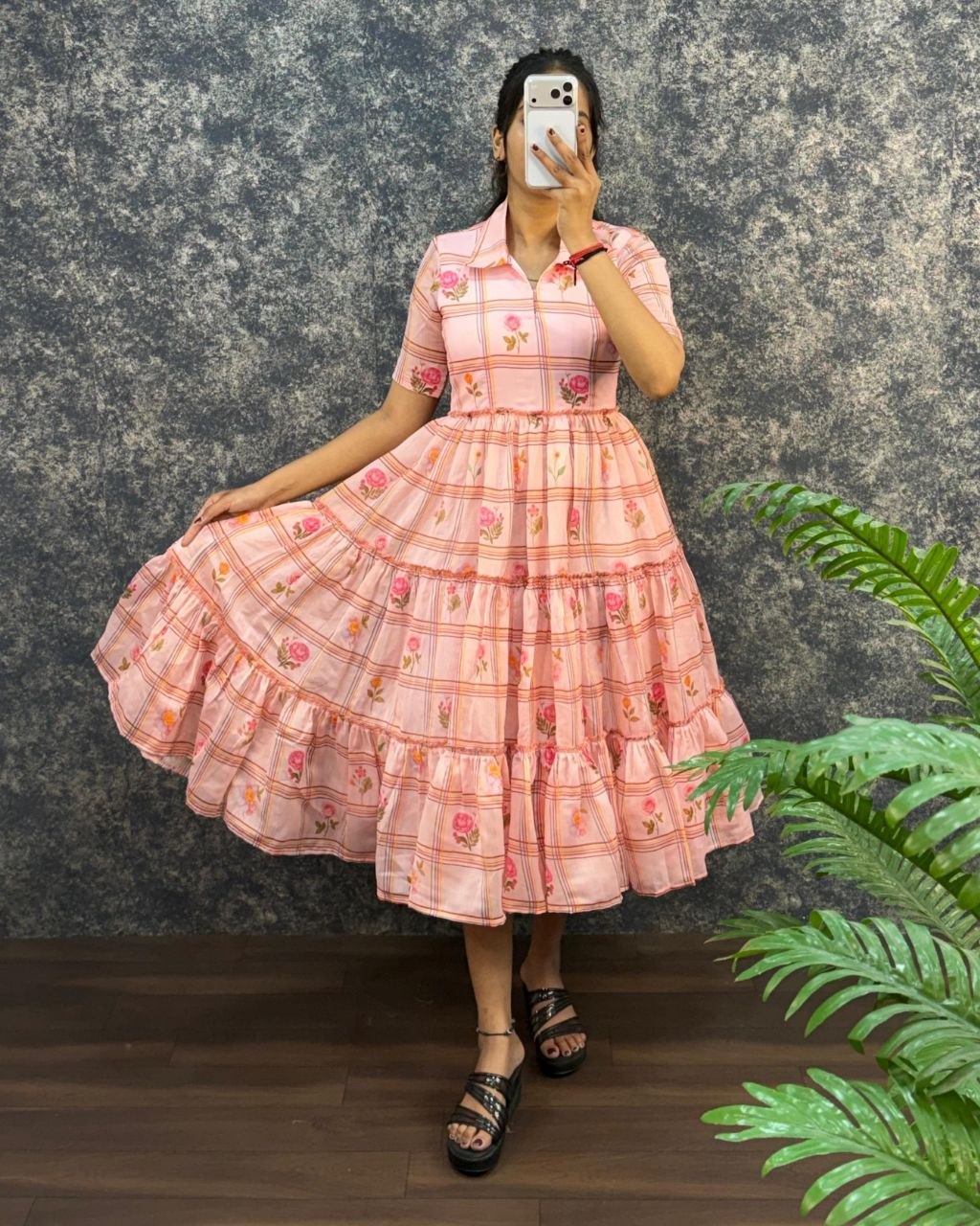 Summer Special Pure Soft Mal Chanderi Maxi Gown