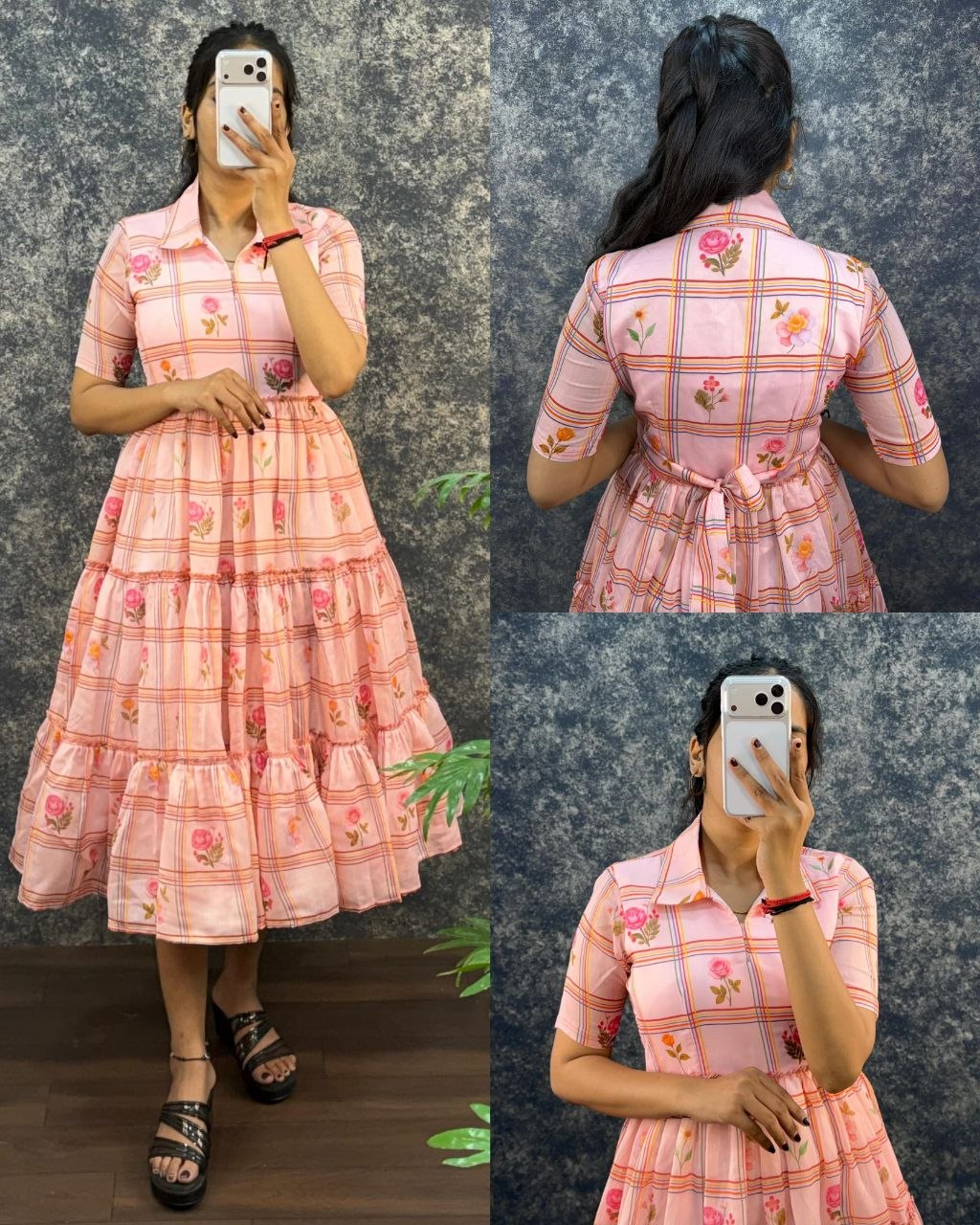Summer Special Pure Soft Mal Chanderi Maxi Gown