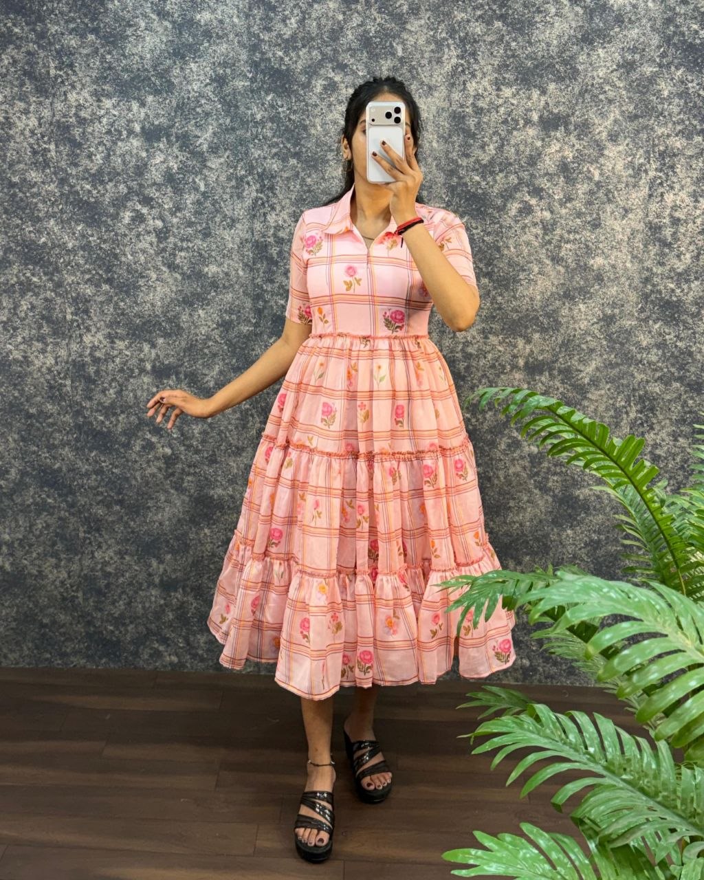 Summer Special Pure Soft Mal Chanderi Maxi Gown