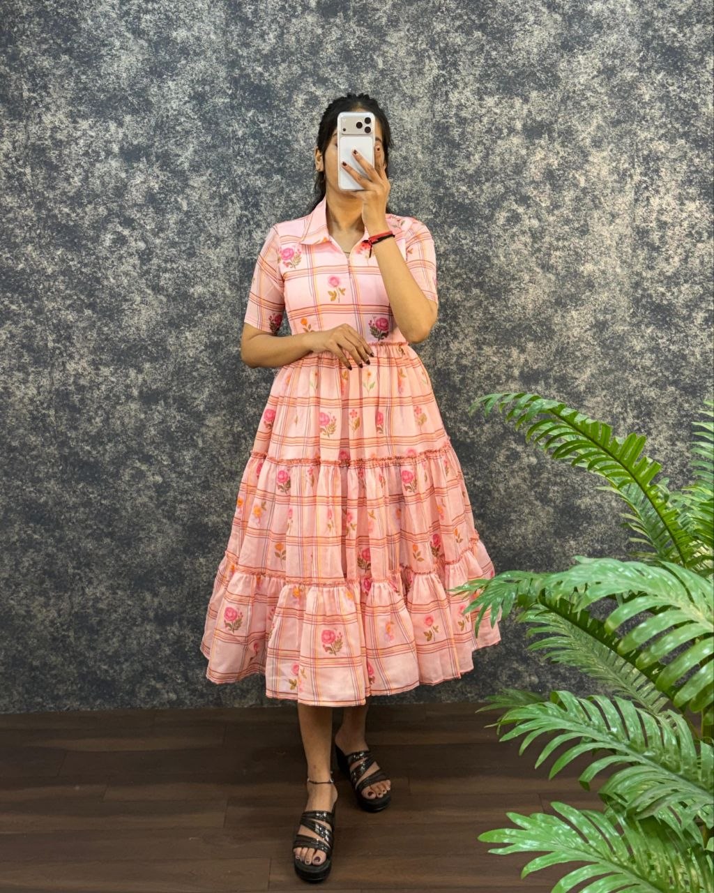 Summer Special Pure Soft Mal Chanderi Maxi Gown