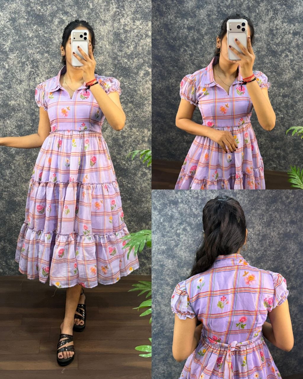 Summer Special Pure Soft Mal Chanderi Maxi Gown