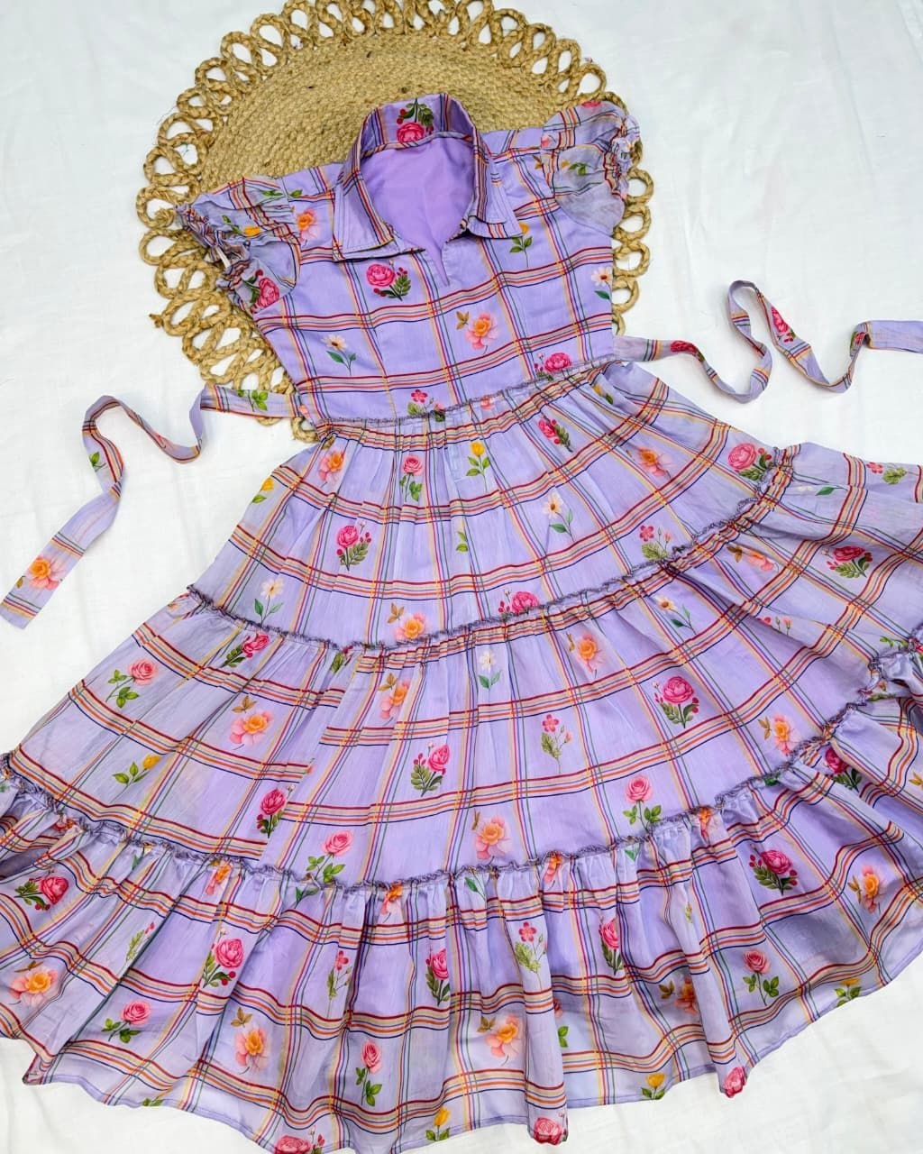 Summer Special Pure Soft Mal Chanderi Maxi Gown