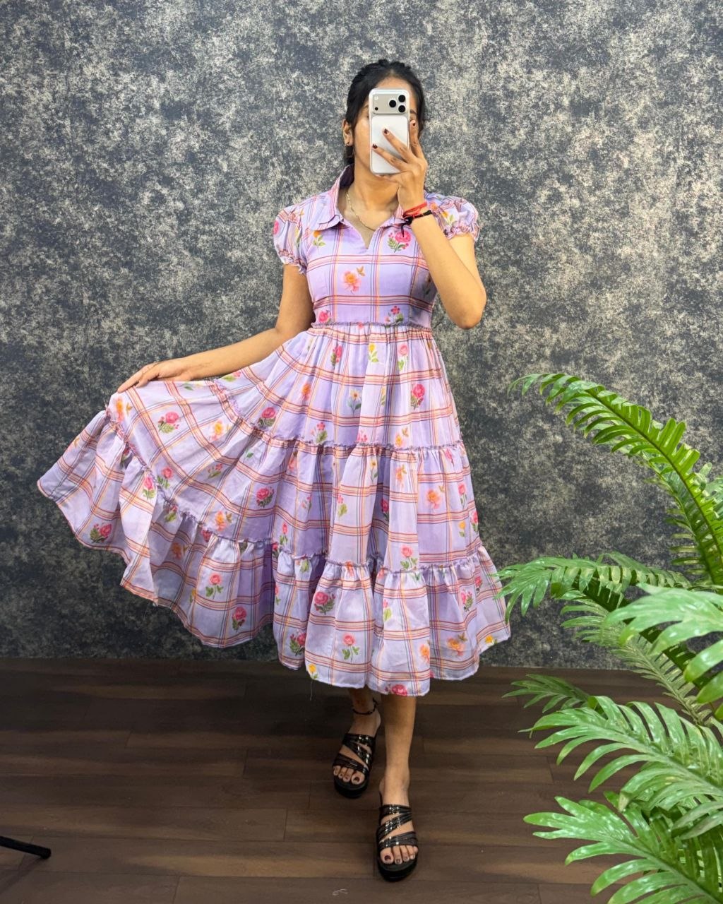 Summer Special Pure Soft Mal Chanderi Maxi Gown
