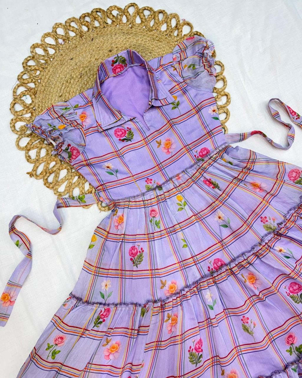 Summer Special Pure Soft Mal Chanderi Maxi Gown