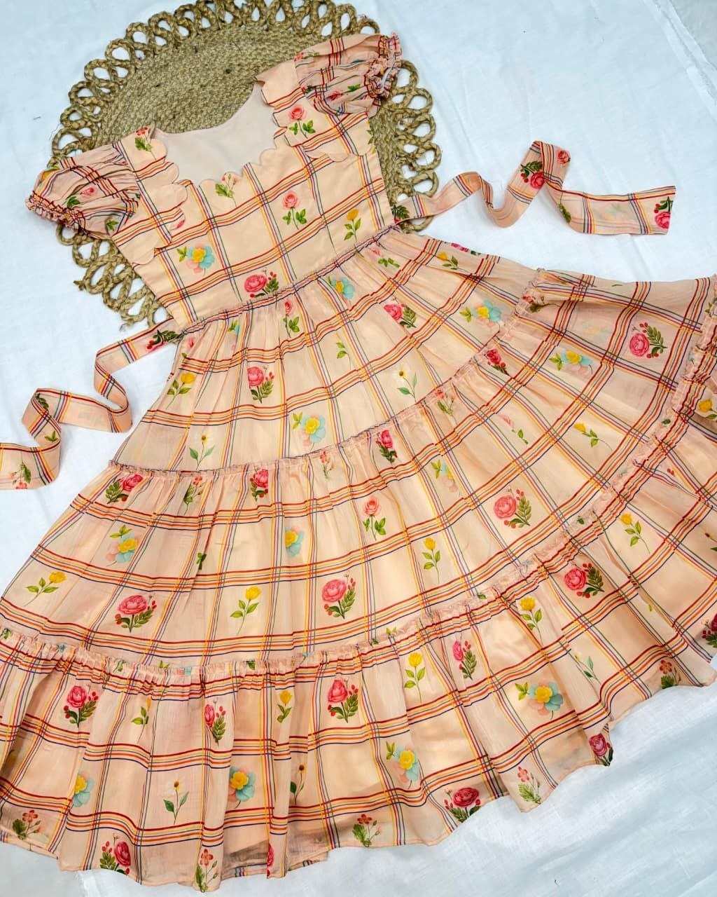 Summer Special Pure Soft Mal Chanderi Maxi Gown