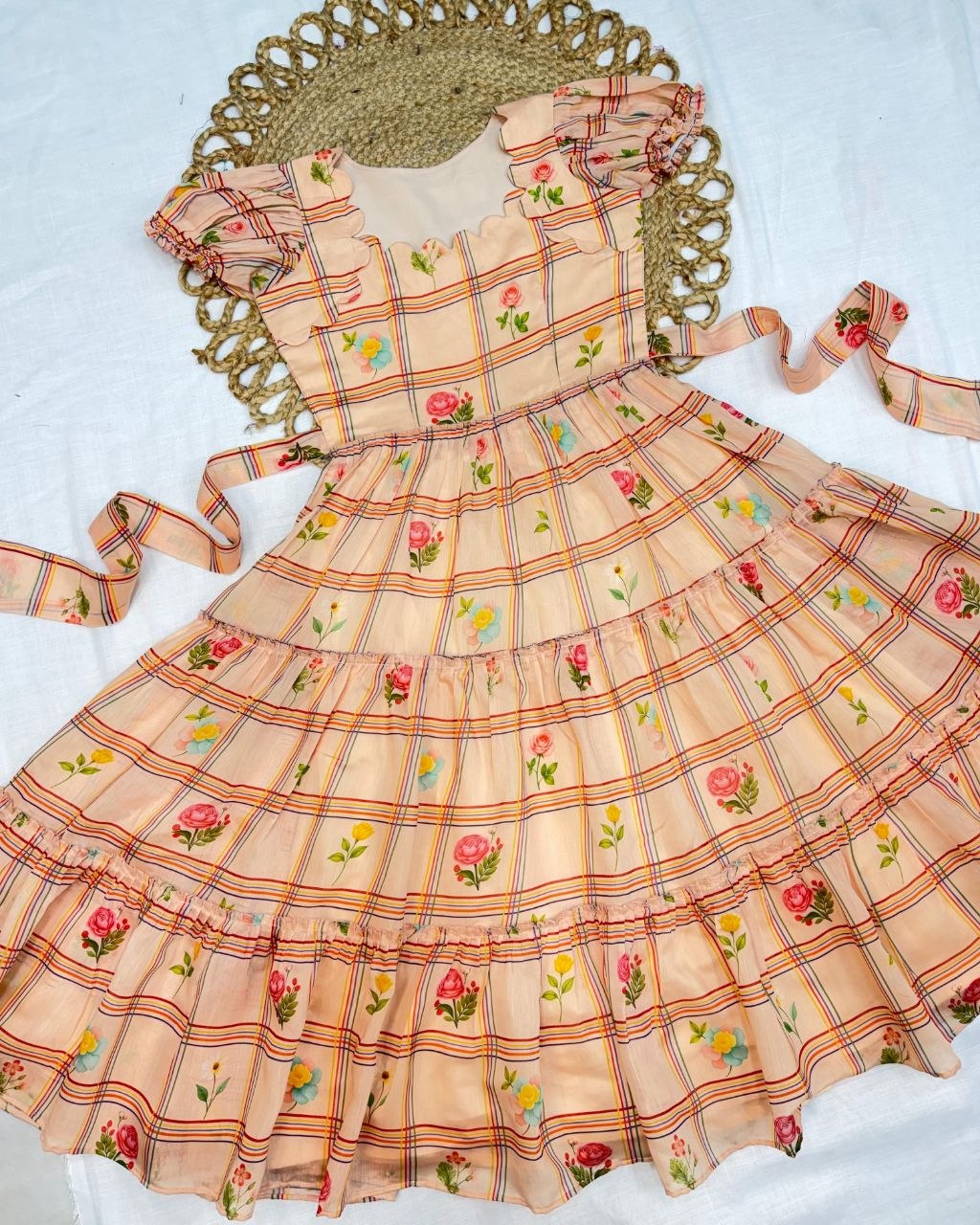Summer Special Pure Soft Mal Chanderi Maxi Gown