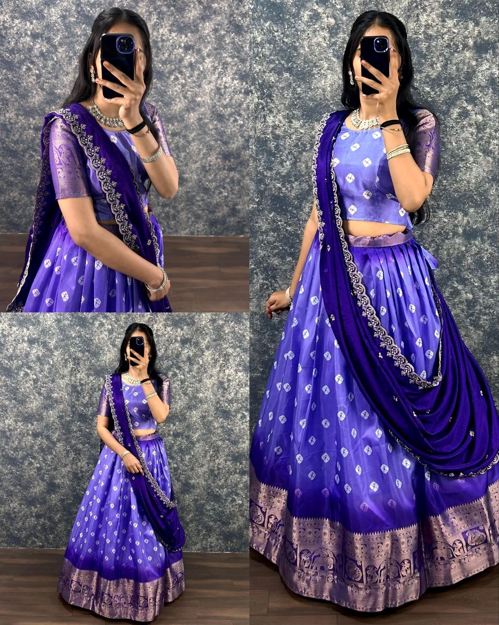 Festival Semi Stitched Lehenga Choli
