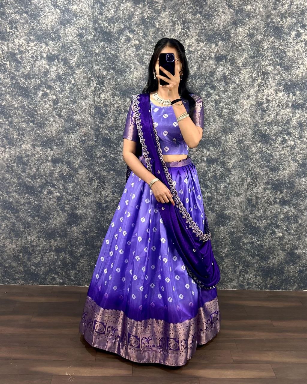 Festival Semi Stitched Lehenga Choli