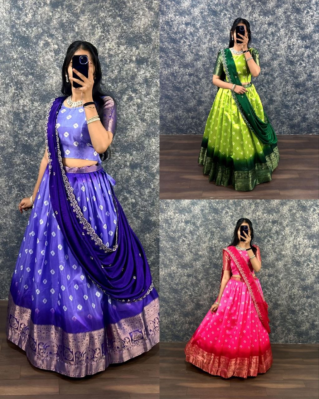 Festival Semi Stitched Lehenga Choli