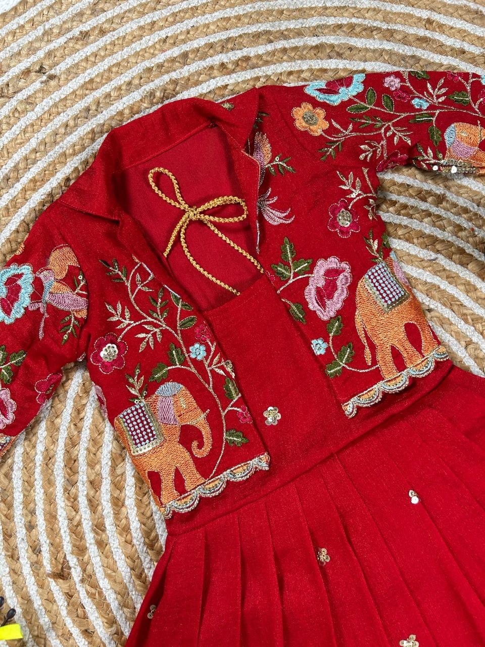 Beautifull Gown With Coat For KIDS