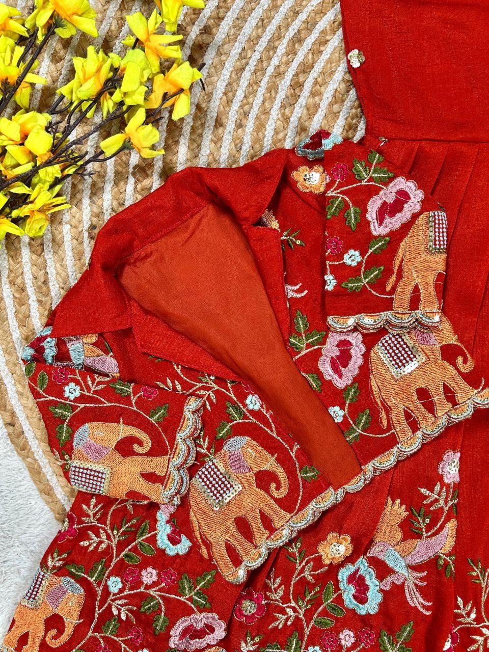 Beautifull Gown With Coat For KIDS