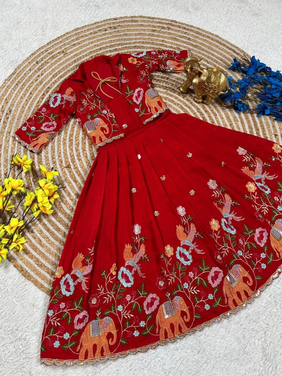Beautifull Gown With Coat For KIDS