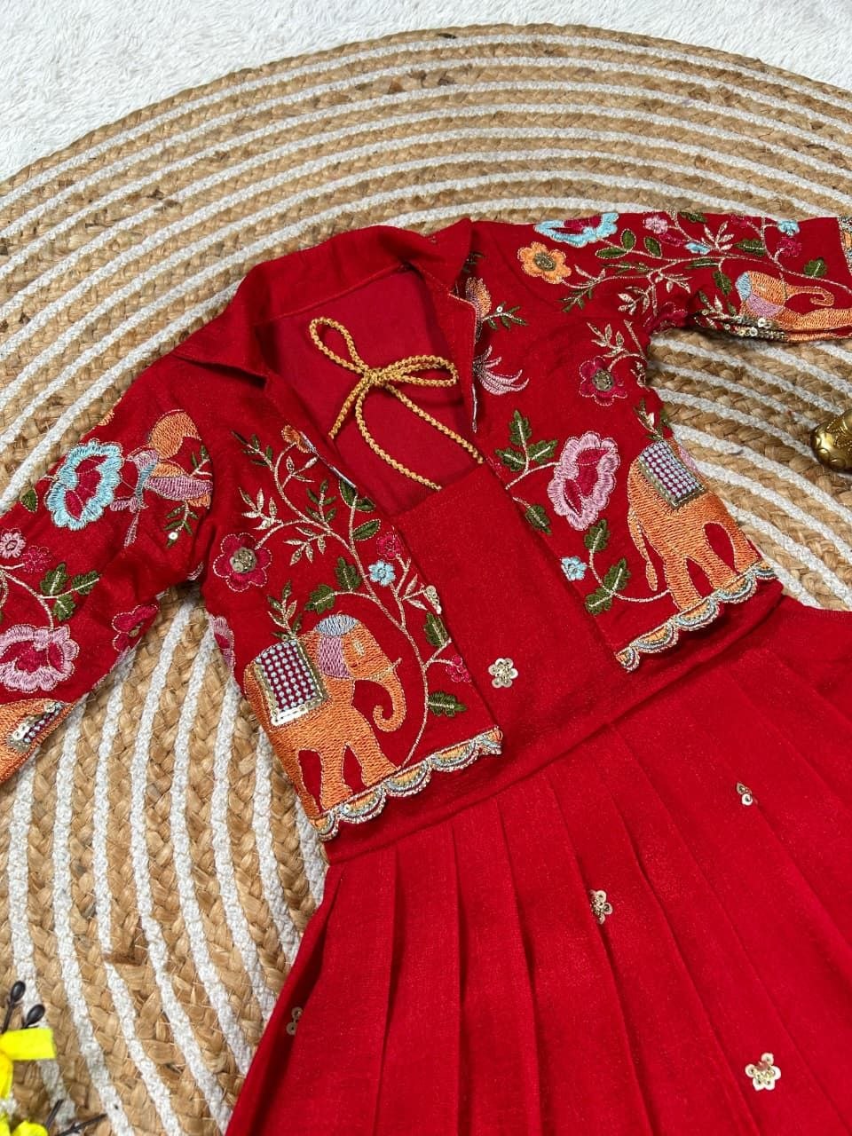Beautifull Gown With Coat For KIDS