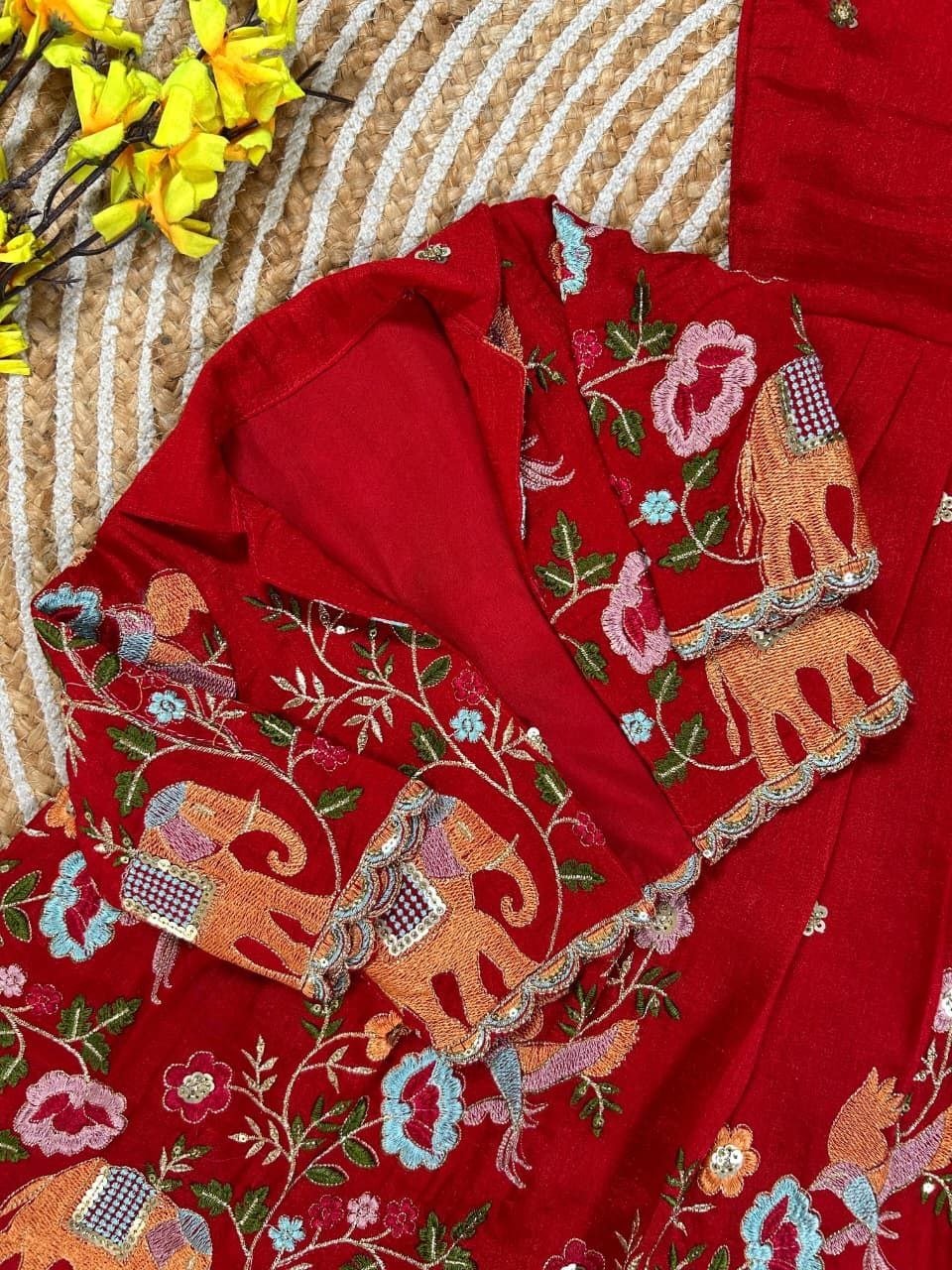 Beautifull Gown With Coat For KIDS