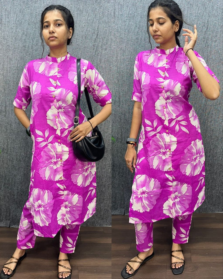 Summer Wear Jaipuri Cotton Cord Sets