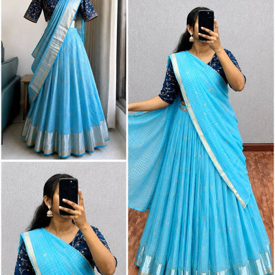 vintage pure viscos with Embodery sequence work Saree