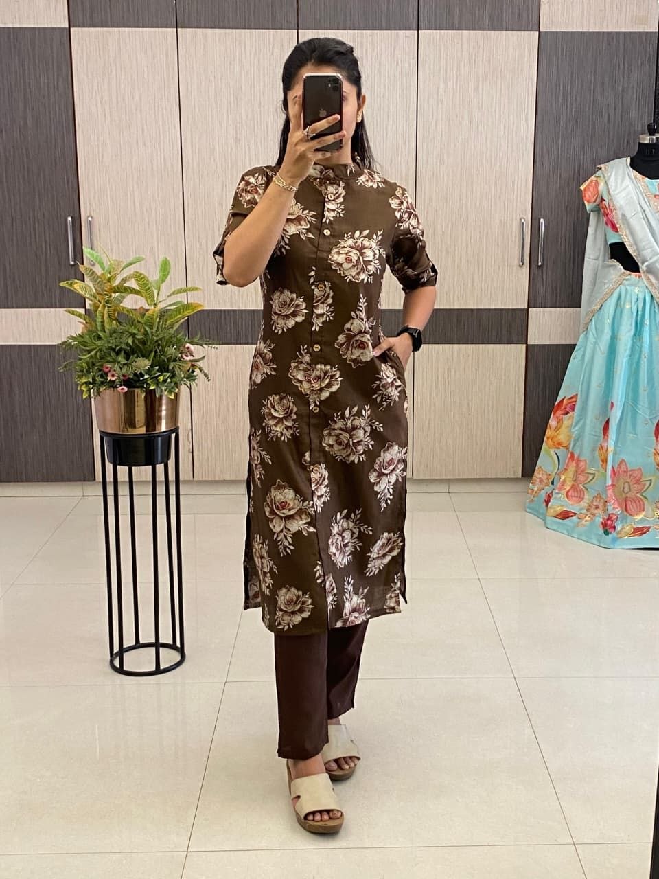 Summer Sunshine   Co-Ord Set with Closed Collar & Pocket