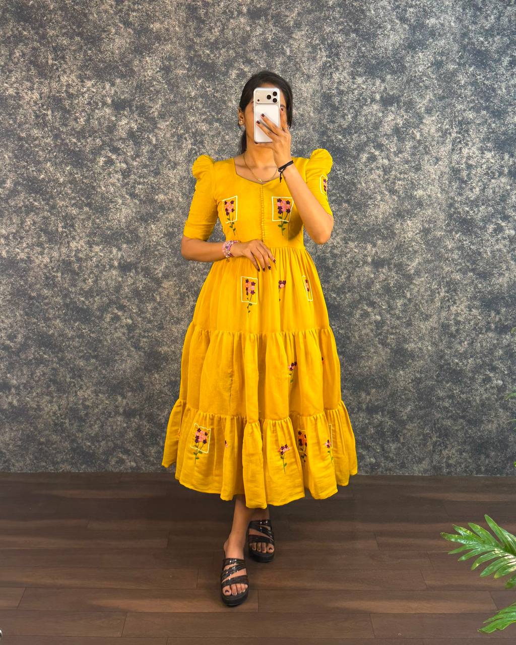 SUMMER SEASON SOUTH MAL COTTON MAXI GOWN