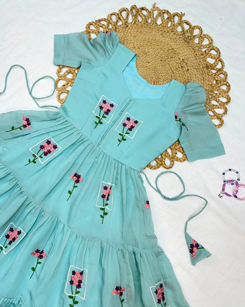 SUMMER SEASON SOUTH MAL COTTON MAXI GOWN