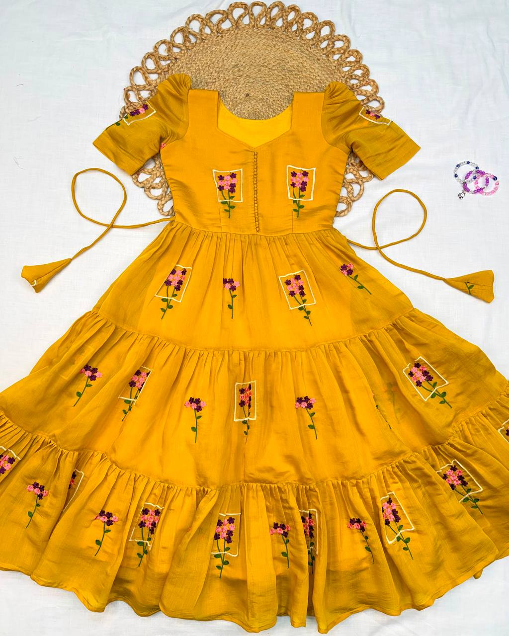 SUMMER SEASON SOUTH MAL COTTON MAXI GOWN