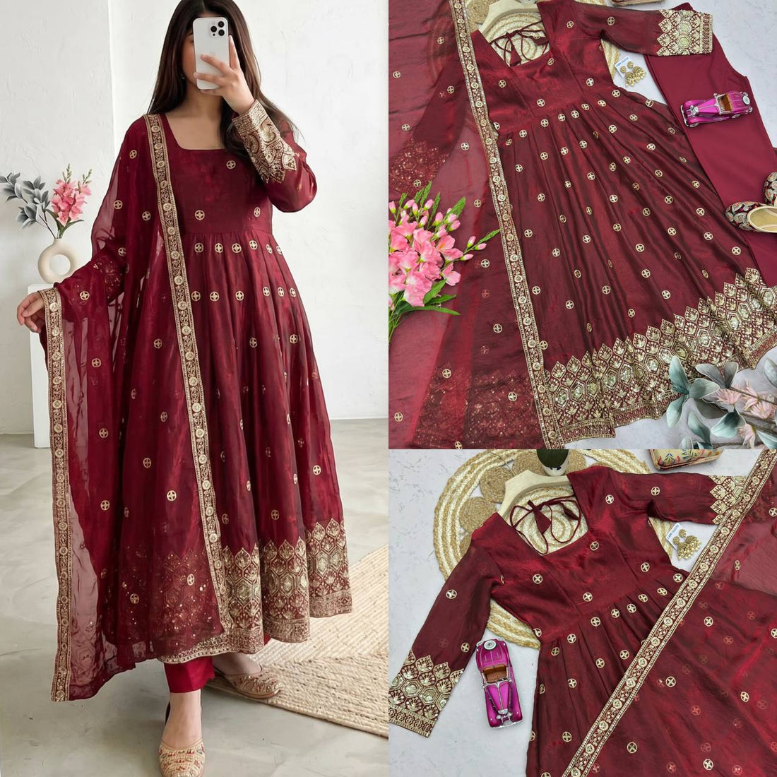Designer Party Wear Look Gown Collection