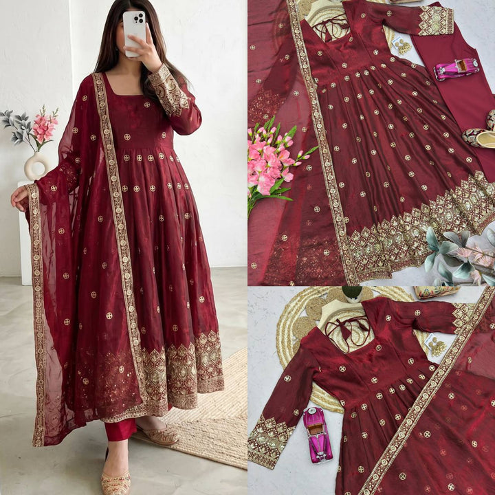 Designer Party Wear Look Gown Collection