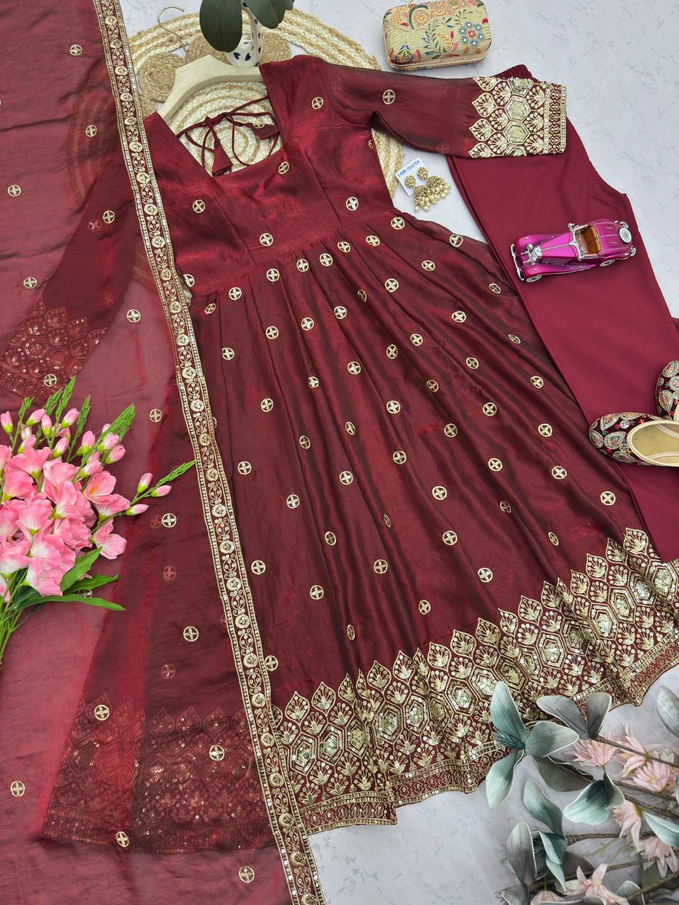 Designer Party Wear Look Gown Collection
