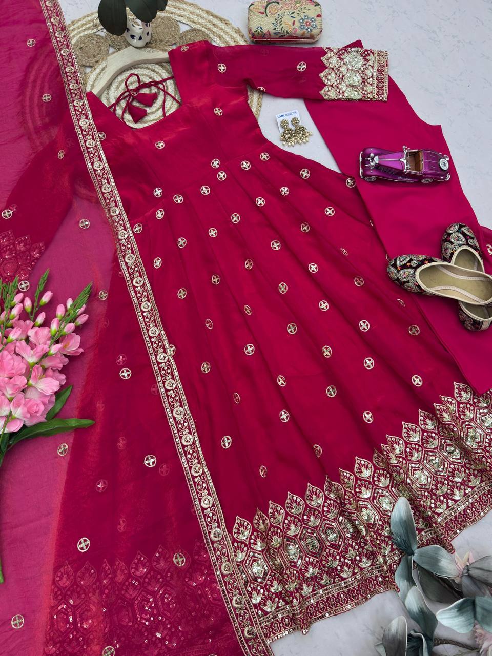 Designer Party Wear Look Gown Collection