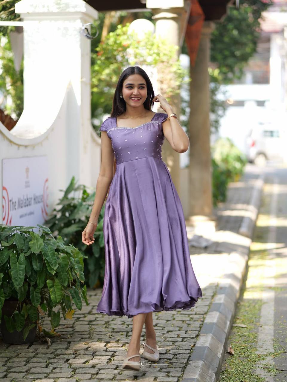 Festival Special Maggam Work Gown